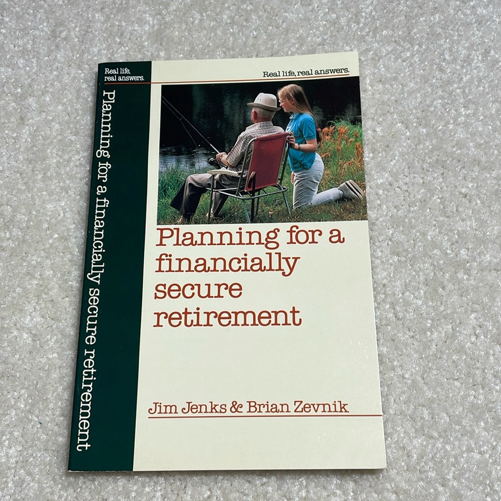 Vintage Financial Planning Investment Book Jim Jenks Brian Zevnik